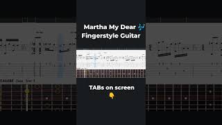 Martha My Dear – Fingerstyle Guitar (The Beatles)