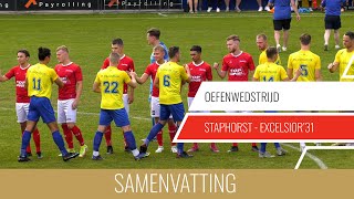 Screenshot van video Samenvatting Staphorst - Excelsior'31