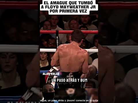 “El día que el invicto floyd M.tocó la lona por primera vez con un amague del Golden #boxing #boxeo