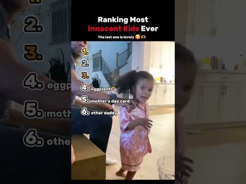 Ranking The Top 6 Most Innocent Kids Ever