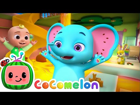 Teamwork vs. Slime Volcano Mess! 🤝🌋 | CoComelon Animal Time | Animals for Kids