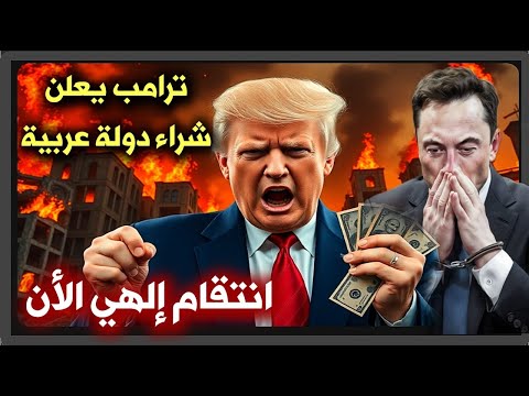 عااااااااااااااااجل: انتقام إلهي من ايلون ماسك وترامب يعلن شراء دولة عربية 🔥 عاجل