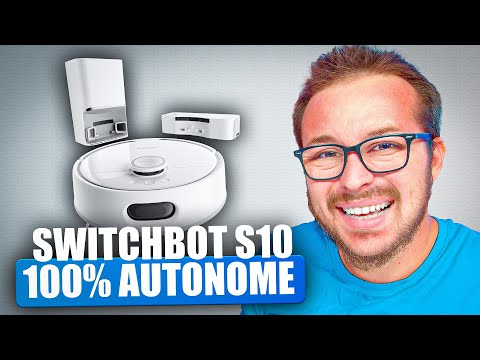 SWITCHBOT S10 : Le robot aspirateur (presque) 100% autonome !