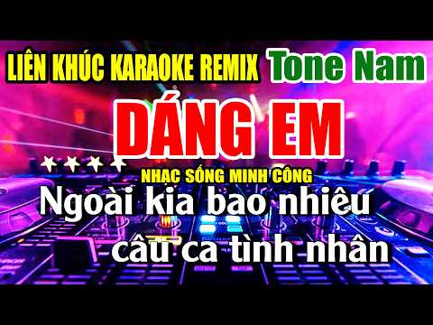 Karaoke Liên Khúc Nhạc Sống Remix Tone Nam Toàn Bài Hay – LK KARAOKE NHẠC TRẺ REMIX 2026