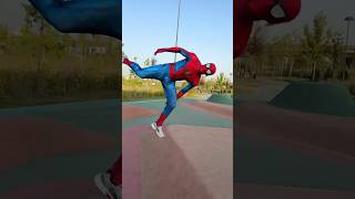 Acrobat Spiderman😱 #shorts