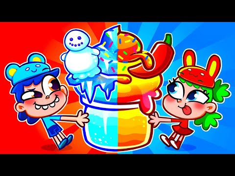 ๐ฅโ๏ธ Hot and Cold | Funny Opposites Song for Kids | Chaka Kids Songs ๐ถ