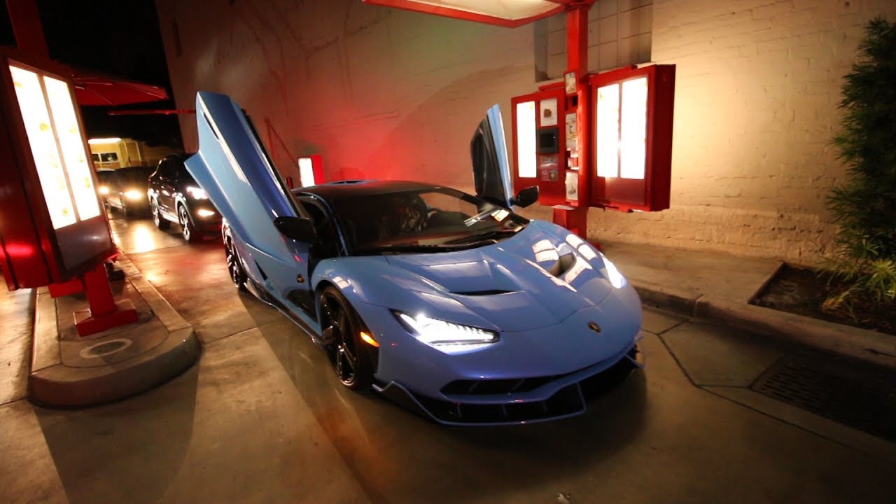 Midnight Run in the 2. 3M Lamborghini Centenario