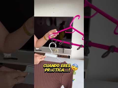 Asi puedes ahorrar espacio y secar más rápido tus prendas😎 #tips #tipsandtricks #hogar #ideas #hack