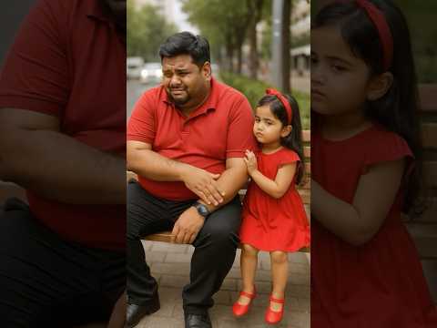 Little girl turns into strict gym coach for her dad #ai #subscribe 