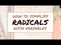 Cube Roots and Radical Simplification