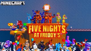 TESTEI MODS DE FIVE NIGHTS AT FREDDY'S no MINECRAFT 😱