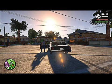 Coloquei GRÁFICOS 4K no GTA San Andreas (NÃO ACREDITEI NO QUE EU VI)