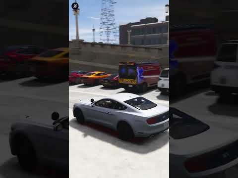 MICHAEL LOST HIS MUSTANG AND GOT ARRESTED! 🤯 | SHADOW GAMERZ | GTA V #shorts #gta5