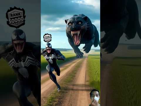 lost little one🤣| Joker vs Venom vs Spiderman vs Captain America #shorts #spiderman #animals