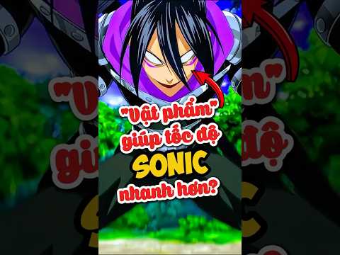 Tốc độ của Sonic tăng nhanh là nhờ ...? #anime #onepunchman #saitama #shorts