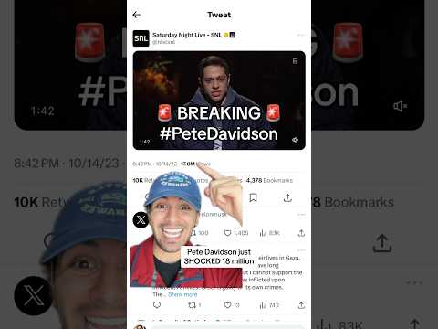 Pete Davidson SHOCKS 18 MILLION PEOPLE !!!!!!!!!!!!!!!!!!