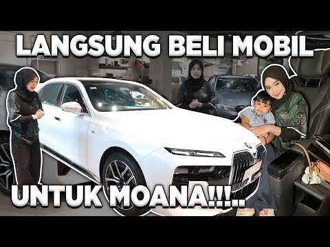 SAH! BELI MOBIL BMW UNTUK MOANA..
