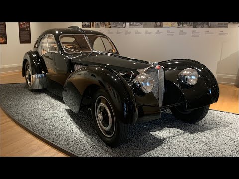 Bugattis at the Academy Art Museum in Easton, Maryland