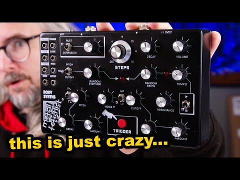 METAL FETISHIST: Moog DFAMs little brother! // Sound Demos & Walkthrough