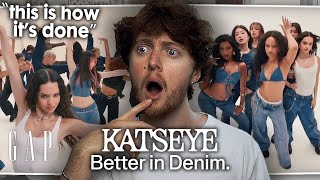 THIS IS GENIUS! (KATSEYE GAP Ad - Better in Denim | Reaction)