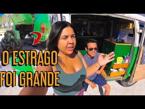 VAMOS TER QUE TROCAR O MOTOR DA KOMBI Ep.167