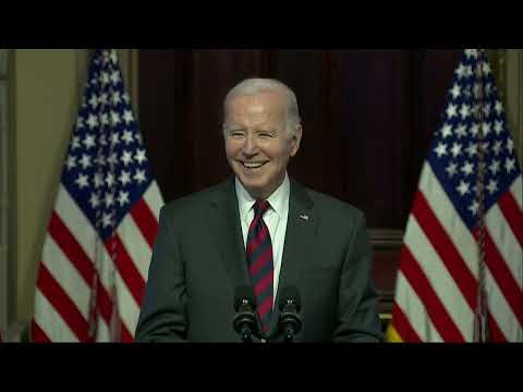 President Biden delivers remarks on actions to strengthen U.S. supply chain