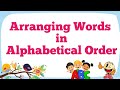 Alphabetical Order of Words