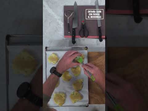 JULIA Y SUS RECETAS: Patatas cajún al microondas