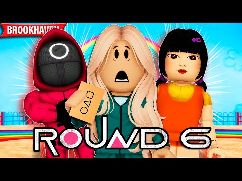 A MENINA FOI CONVIDADA PARA PARTICIPAR de ROUND 6 | Historinhas Brookhaven Roblox | Bibi e Lud