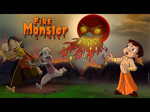 Chhota Bheem - Fire Monster Attack | Animated Adventure Videos | Fun Cartoons for Kids in Hindi