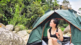 Camping in the stream Relaxing, cool sounds of nature