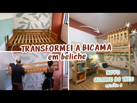 FIZ UMA BELICHE | parte 3 do NOVO QUARTO do Theo