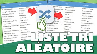 Découvrez comment mélanger aléatoirement une liste dans Excel (en moins d’une seconde !)