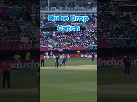 Shocking Cricket Moment | Shivam Dube's Drop Catch | NYC DESI एनवाईसी देसी