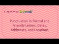 Punctuation Rules and Usage