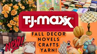 TJ Maxx- New Novels, Fall Crafts, Yarn, and Autumn Decor Bargains in Stores!