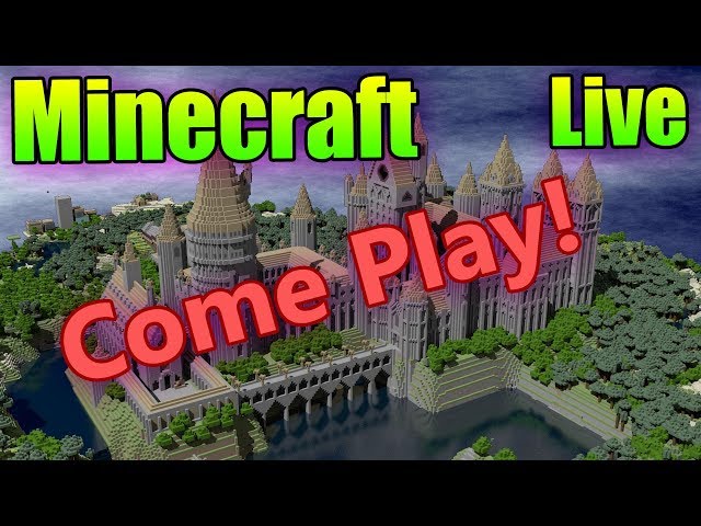 Fun Games TOGETHER | Come Play Minecraft With Me LIVE | Part 9