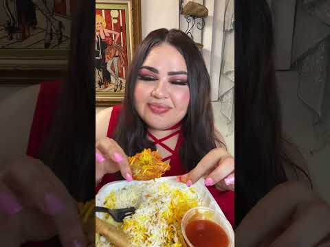 Trying Persian Food for the first time/ MUKBANG