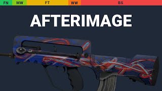 FAMAS Afterimage Wear Preview