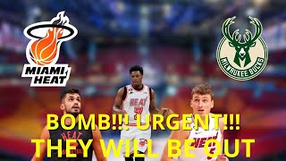 💣🚨MIAMI HEAT NEWS - TODAY - BOMB - URGENT - THEY WILL BE OUT