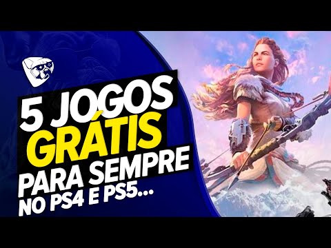 5 JOGOS GRÁTIS PARA SEMPRE E PRA TODOS NO PS4 E PS5 EM 2025! PARTE 2