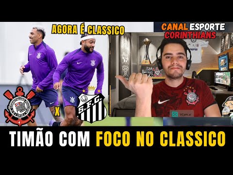 CORINTHIANS GANHA NOVIDADES PARA O CLASSICO CONTRA O SANTOS! MEMPHIS DEPAY VAI PARA O JOGO ULTIMAS N