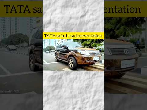 Tata Safari road presentation #shortsviral #trendingshorts #viralshort #shorts #car