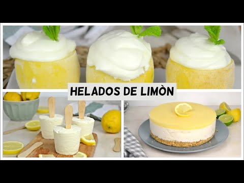 Helados de limón PARA VERANO | Polos de limón | recetas fáciles y rápidas