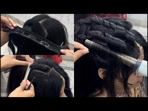 Easy and Unique hairstyle