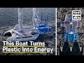 Manta Boat: Ocean Cleanup and Energy Transformation