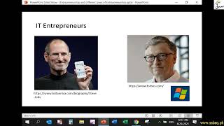 Entrepreneurship And Different Types Of Entrepreneurship