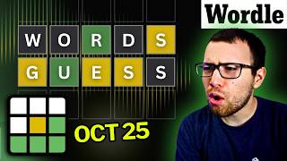 FGK Plays Wordle (October 25, 2026)