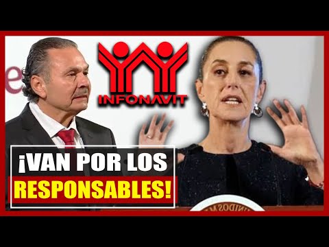 ¡PRESIDENTA LOS AGARRA CON LAS MANOS EN LA MASA! DESTAPA LA COLADERA DEL INFONAVIT