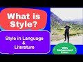 Understanding Language Style and Context